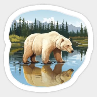 Bear Grazer Sticker